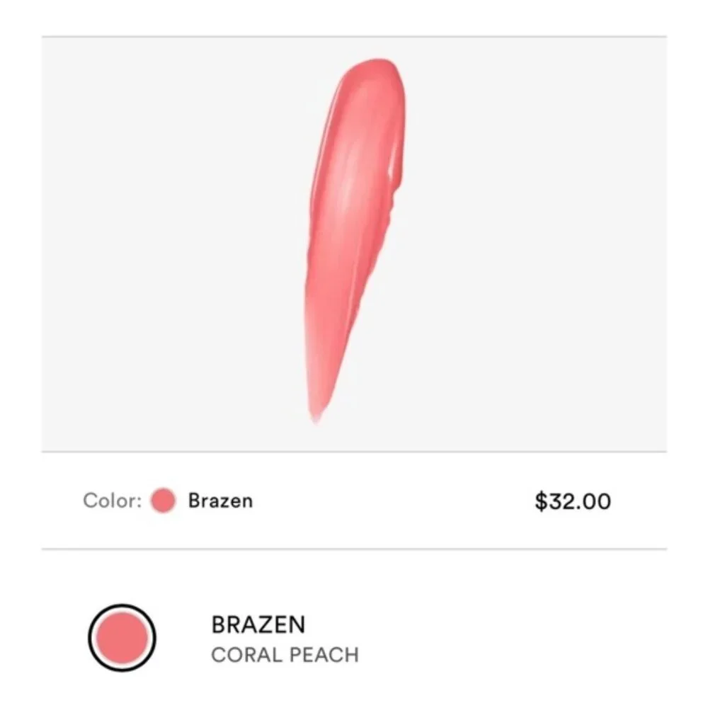 NARS Brazen Afterglow Liquid Blush Hydrating Cheek Tint - Full Size 0.23 fl oz